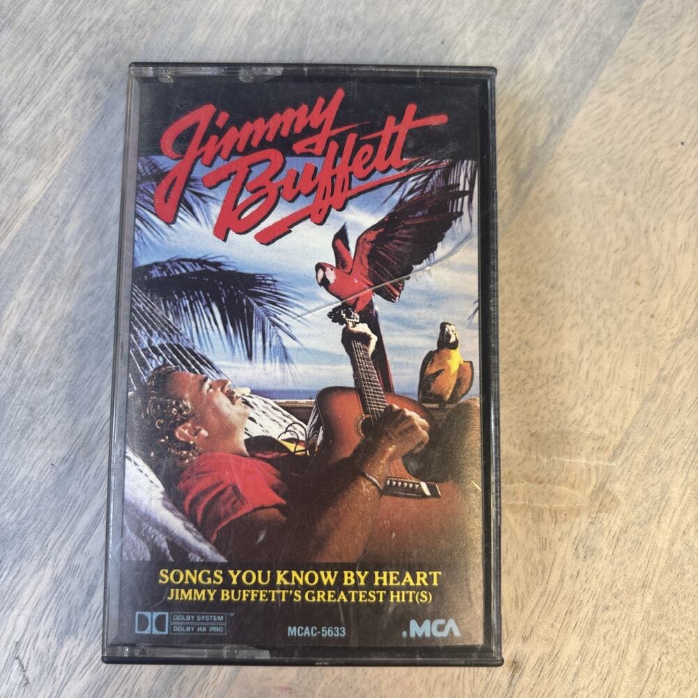 Songs You Know by Heart by Jimmy Buffett (Cassette, 1990)